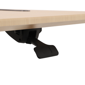 <span class=keywords><strong>Escritorio</strong></span> de pie ergonómico ajustable de una sola pierna neumática blanca Q2A, <span class=keywords><strong>escritorio</strong></span> móvil <span class=keywords><strong>con</strong></span> resorte de Gas <span class=keywords><strong>con</strong></span> <span class=keywords><strong>ruedas</strong></span> - Product Image 3