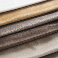 Tissu d'ameublement en velours 100% polyester personnalisé, tissu imprimé en velours hollandais pour canapé et textile de maison