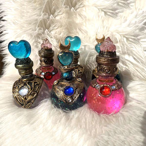 Botella mágica <span class=keywords><strong>de</strong></span> resina hecha a mano con diseño <span class=keywords><strong>de</strong></span> Ángel Aura y luna <span class=keywords><strong>de</strong></span> cristal, creativa, para Decoración - Product Image 3
