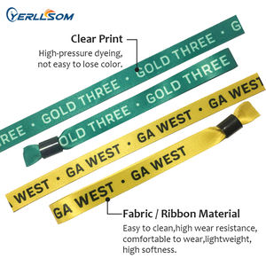 <span class=keywords><strong>Pulsera</strong></span> Tejida <span class=keywords><strong>de</strong></span> Poliéster con Estampado <span class=keywords><strong>de</strong></span> Arte Folclórico, Ecológica, Económica, con Transferencia Térmica, para Eventos y Fiestas, MOQ Bajo, Artículos Más Vendidos - Product Image 6