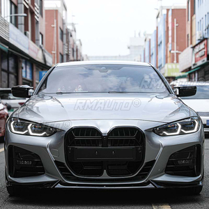 กระจังหน้ารถยนต์สีดำเงาสำหรับ BMW G22 G23 ซีรีส์ 4 ปี 2021 2022 2023  อะไหล่เปลี่ยนกระจังหน้า ABS แต่งรถยนต์ - Product Image 6