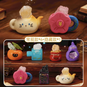 Yu Mo Craft Cat Pai Good Fortune <b>Blind</b> Box Figurine Home Decor Desktop Ornament 14 Years Up Unisex Gift - Product Image 2