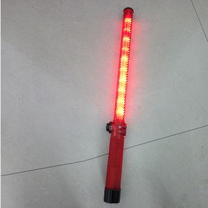 Bastone Segnaletico Multifunzione Ricaricabile da 54cm con LED Rosso e Verde, Distanza Visiva >500m - Product Image 2