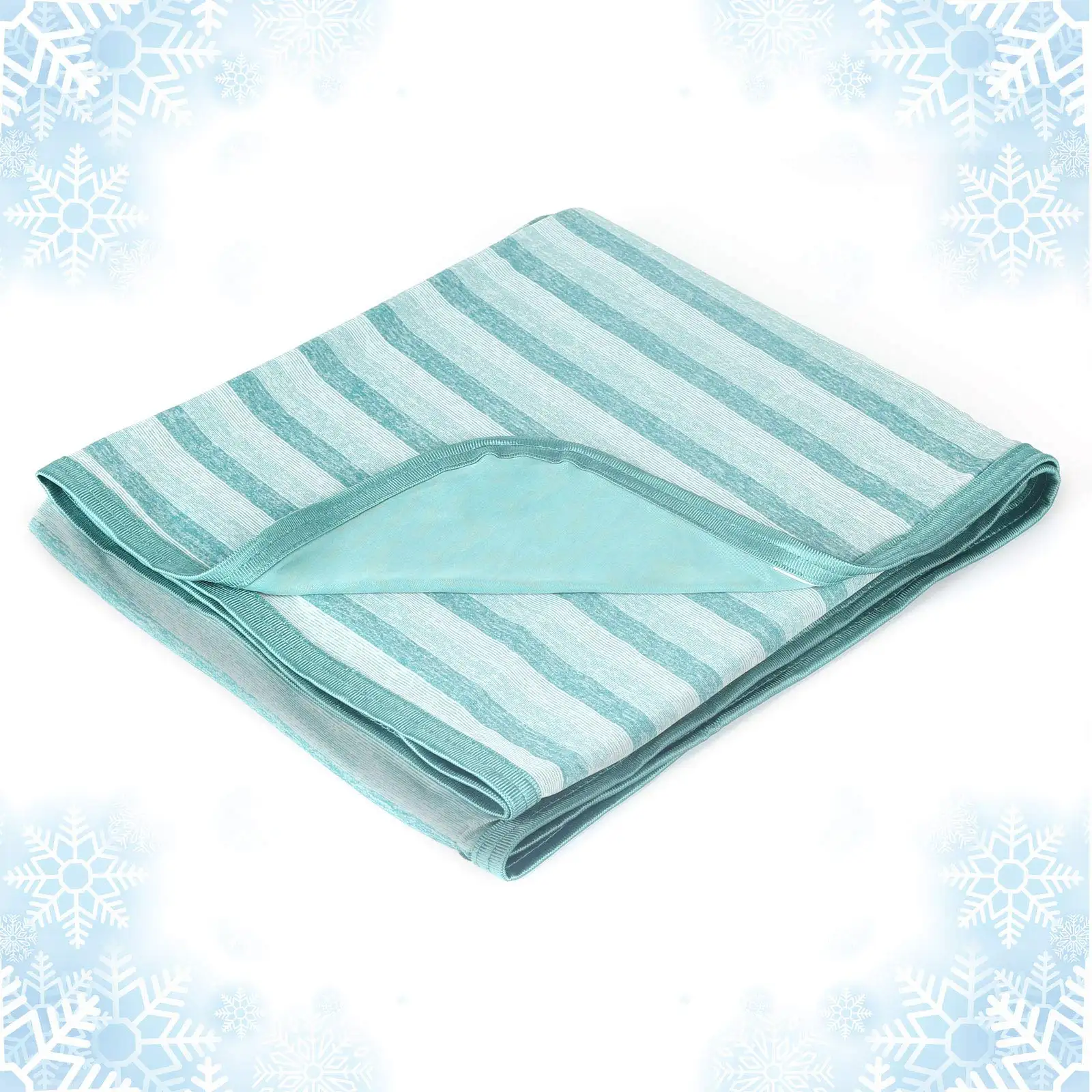 Manta de fibra de bambú 100% personalizada para sofá, suave y Natural, manta refrescante de seda para dormir caliente