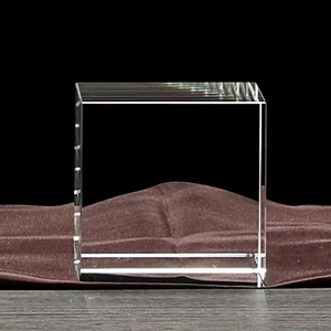 Honor of Crystal Wholesale Customized 3D Crystal <strong>Cube</strong> Blank K9 Crystal <strong>Cubes</strong> for Engraving - Product Image 6