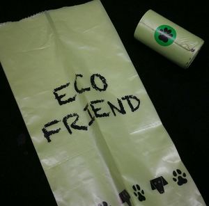 Custom Eco Friendly Thick Strong Soft Biodegradable Dog Poop Bag Rolls Box - Product Image 2
