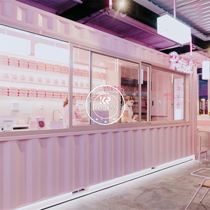 Conteneur de transport préfabriqué de 20 pieds de 2025, bar portable, café, restaurant, conteneur de magasin de proximité - Product Image 3