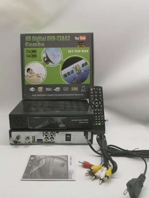 QUALITY H.265 High Definition 1080P DVB-T2 /S2 Combo Decoder Satellite TV Receiver Set Top Box