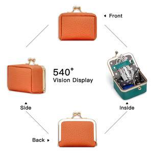 Monedero Pequeño para Mujer, Bolsa de Cuero Genuino para Accesorios y Recuerdos - Product Image 5