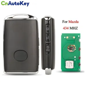 CN026048 استبدال مفتاح السيارة لمازدا 3 2020-2023 مفتاح ذكي عن بعد 3 أزرار 433 MHz Fcc ID:SKE11E-01 BCYB-67-5DYA