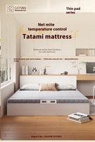Matelas intelligent pour hôtel et maison, mobilier de chambre, avec protection double, contrôle de la température, chauffage et refroidissement
