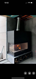 Chimenea <span class=keywords><strong>de</strong></span> Puerta Corredera para Villa, Chimenea <span class=keywords><strong>de</strong></span> <span class=keywords><strong>Leña</strong></span> Real con Inserto para Calefacción, Estilo Europeo <span class=keywords><strong>de</strong></span> Lujo, Decoración Interior para Sala <span class=keywords><strong>de</strong></span> Estar - Product Image 6