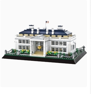 Set di Costruzioni USA Washington White House - Serie Edifici Storici - Modellino da Assemblare per Piccoli Spazi - Product Image 4