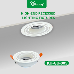 Hiện đại Mộc mạc Hợp kim nhôm chống chói Chụp đèn cho khách sạn & nhà trần ánh sáng bọc bột kết thúc dễ dàng cài đặt - Product Image 2