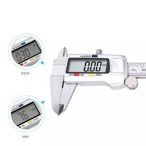 Alta Precisão 0-150MM Industrial Vernier Caliper Nova Tela Grande De Aço Inoxidável Display Digital Manual De Energia Ferramenta De Medição - Product Image 3