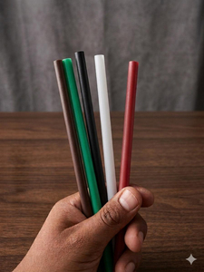 Eco Friendly 6 mm Plant Based Compostable Paper <b>Straws</b> Biodegradable <b>Drinking</b> <b>Straw</b> <b>For</b> Sustainable Beverage Packs Daily - Product Image 4