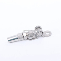 SS 304 316 Rigging Hardware Drahtseil klemme Quick Swa geless Machined Eye Terminal