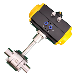 Válvula de bola de rosca eléctrica SS304 SS316 IP67 para Gas Natural Comprimido de hidrógeno de oxígeno de nitrógeno criogénico líquido de baja temperatura - Product Image 4