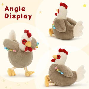 Peluche de Gallina Realista de Alta Calidad, Juguete de Peluche Suave de Gallina Gigante, Regalos para Niños y Niñas, Navidad, Cumpleaños - Product Image 2