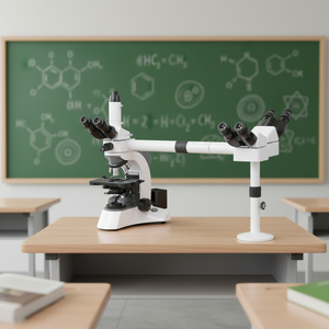 Биологический микроскоп CHINCAN N-306 для трех человек, высококачественный, с многофункциональным обзором - Product Image 4