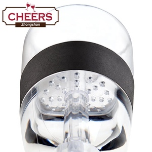 Best Seller Vinluxe <span class=keywords><strong>PRO</strong></span> Decanter per vino Decanter per vino in vetro a forma di ombrello Decanter per aerare il vino rosso magico - Product Image 4