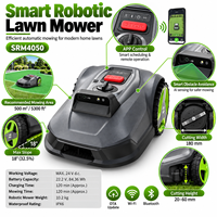 Robot Pemotong Rumput Listrik Otomatis dengan Navigasi Kawat Batas untuk Perawatan Taman Rumah dan Pemotongan Rumput
