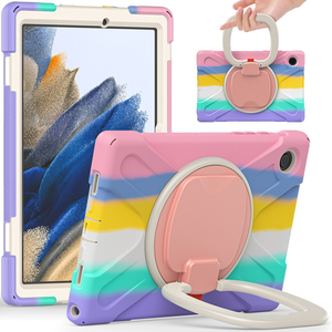 Custodia Protettiva Antiurto in Silicone+PC per <span class=keywords><strong>Tablet</strong></span> <span class=keywords><strong>Samsung</strong></span> <span class=keywords><strong>Galaxy</strong></span> Tab <span class=keywords><strong>A8</strong></span> 10.5 Pollici X200 X205 - Product Image 1