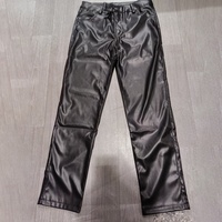 Pantalon en latex pour hommes gays, chaps en cuir sans fesses, pantalon à entrejambe ouvert, costume de jeu de rôle, vêtements wetlook sissy, pantalon pour homme
