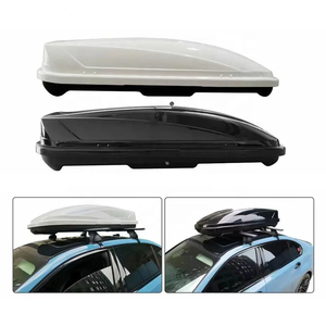 Caja <span class=keywords><strong>de</strong></span> Carga <span class=keywords><strong>para</strong></span> <span class=keywords><strong>Techo</strong></span> <span class=keywords><strong>de</strong></span> Auto M4 330L ABS con Apertura Trasera, <span class=keywords><strong>Maletero</strong></span> <span class=keywords><strong>de</strong></span> Almacenamiento <span class=keywords><strong>para</strong></span> Viajes por Carretera, Campamentos y Excursiones - Product Image 5