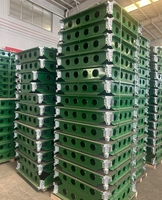 Système de coffrage vert moderne en acier modulaire pour la construction de bâtiments et panneau de coffrage
