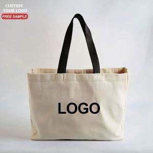 Sac fourre-tout en toile pour femme, idéal pour le shopping et les voyages, avec poignée en coton, solution de rangement pratique - Product Image 2