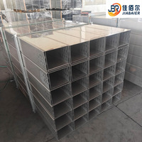 Échelle à câbles en acier galvanisé 200x100mm, tailles personnalisées disponibles, système de gestion des câbles pour la distribution d'énergie
