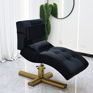 Lit de luxe pour <span class=keywords><strong>cils</strong></span> et sourcils en acier inoxydable noir et or, lit pour extensions de <span class=keywords><strong>cils</strong></span> en forme de S - Product Image 3