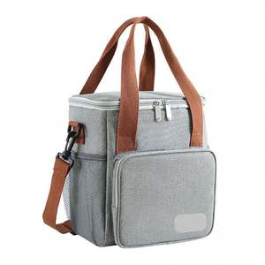 Portable Insulated <b>Lunch</b> Bag Waterproof Oxford Material <b>Kids</b> <b>Lunch</b> <b>Box</b> - Product Image 1