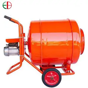 400l Kleine Horizontale Verticale Elektrische Betonmortel Machine Cement Feed Mixer Trommel Type Elektrisch