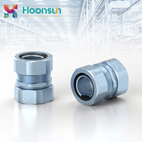 IP68 Protection Niveau En Alliage De Zinc Presse-étoupes En Nylon En Plastique Étanche Joint De Tuyau ROHS Certifié Haute Tension Basse Tension 3/8"