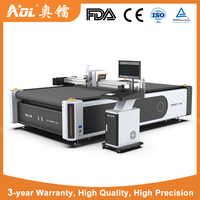 Máquina de Corte Digital AOL-1625 para Material de Cubierta de Asiento Automotriz y Alfombrilla de Maletero, con Tecnología CNC
