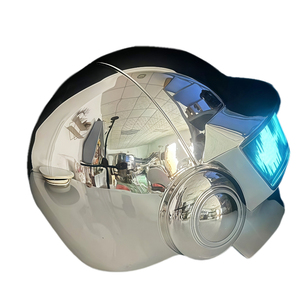 Casco <span class=keywords><strong>de</strong></span> resina <span class=keywords><strong>de</strong></span> lujo coleccionable <span class=keywords><strong>de</strong></span> Daft Punk <span class=keywords><strong>para</strong></span> <span class=keywords><strong>hombre</strong></span>, estilo cyberpunk, <span class=keywords><strong>para</strong></span> cosplay, venta al por mayor - Product Image 3
