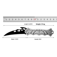 Couteau pliant tout acier pour l'extérieur, couteau de chasse Yangjiang, couteau de survie portable pour la défense personnelle