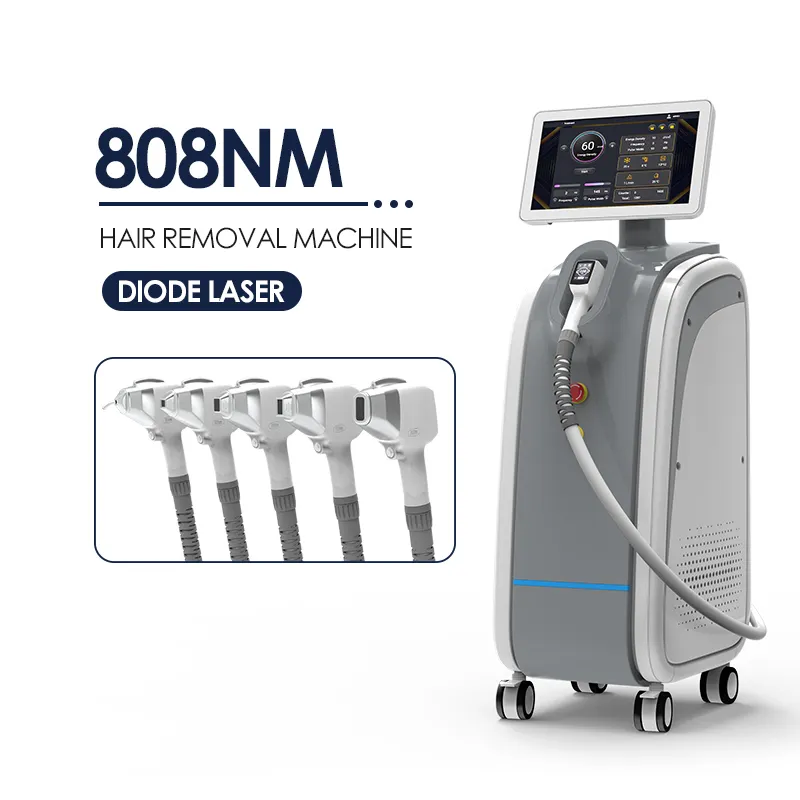 KES 2024 Newest Ice Platinum Titanium 1600W Diode Laser 808 best professional laser hair removal machine professional equipment