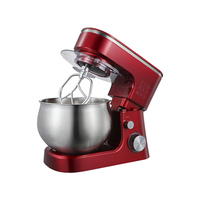 Nouvelle Version Améliorée - Batteur sur Socle Professionnel 1400W avec Bol de 6L, 6 Vitesses et Fonction Pulse - Conception à Levage Automatique pour les Pâtissiers à Domicile