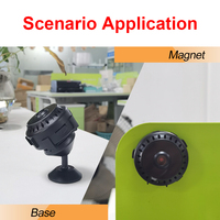 QZT Wd15 Full Hd Mini Cámara Wifi interior hogar Ip vigilancia Grabación en bucle seguridad inalámbrica niñera cámara de visión nocturna