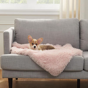 Fabricant fait à la main rose doux en peluche rectangle couverture chien géant lit pet mat réversible lavable grande taille chien <span class=keywords><strong>coussin</strong></span> - Product Image 5