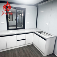 Maison mobile en acier, mini-maison modulaire pliable, préfabriquée, maison en conteneur, assemblage rapide à vendre