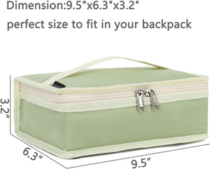 Boîte à lunch isotherme personnalisée sac souple portable mini glacière <span class=keywords><strong>kit</strong></span> fourre-tout thermique avec poignée pour le travail et l'école - Product Image 4