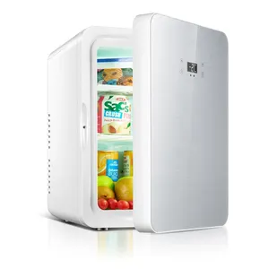 ตู้เย็นขนาดเล็กขนาด10l สำหรับแต่งหน้า,ตู้เย็นเครื่องสำอางขนาดเล็กพร้อมกระจกเครื่องสำอางแบบสัมผัส