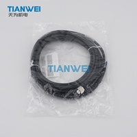 Câble de connexion du capteur LEUZE KD U-M12-5A-V1-050, M12 5 broches, femelle axiale, extrémité ouverte, 5 m, PVC, 125 V AC/DC