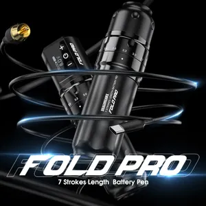 Máquina de Tatuaje Rotativa Inalámbrica de 7 Velocidades Ajustables con Batería de 1500mAh y Pantalla LED - Product Image 4