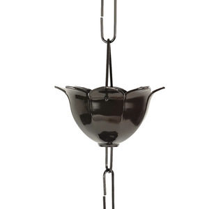 Cadena de lluvia drenaje patio caída de agua cadena aleros Cadena de lluvia - Product Image 5
