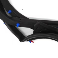 Bande d'étanchéité de porte automatique pour Toyota HILUX 4D 2005-2015 RL Noir 67871-0K011